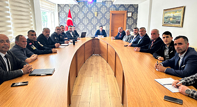 Espiye'de seçim güvenliği toplantısı yapıldı