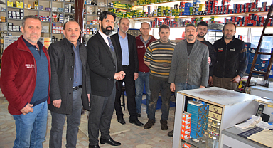Espiye Müftüsü Gülbe esnafı ziyaret etti