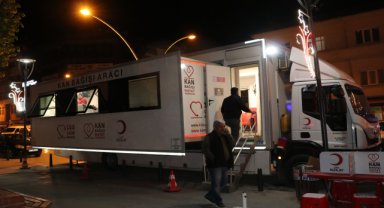 Havza'da 83 ünite kan bağışı toplandı