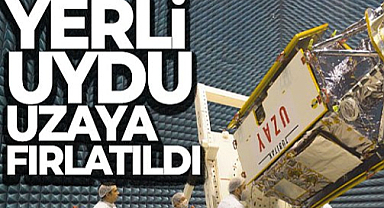 İMECE uydusunun uzay yolculuğu başladı