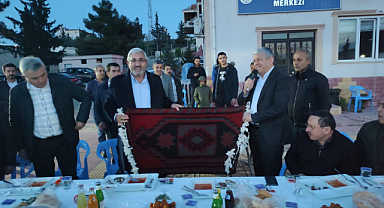 Kardeş ilçeler iftar yemeğinde buluştu