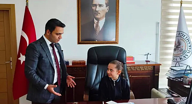 Kaymakam Cengiz, koltuğunu temsili devretti