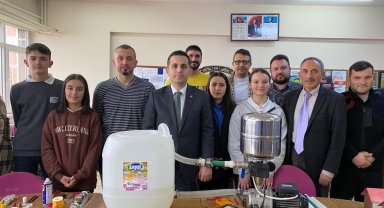 Lise öğrencilerinin minyatür elektrik türbini, TEKNOFEST finallerine katılacak