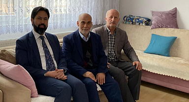 Müftü Gülbe'den taziye ziyareti
