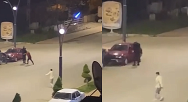 Önce yumruklar sonra silahlar konuştu
