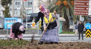Samsun'un refüjleri kadınların elinde güzelleşiyor