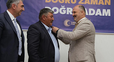 Şebinkarahisar'da yeni üyelere rozet