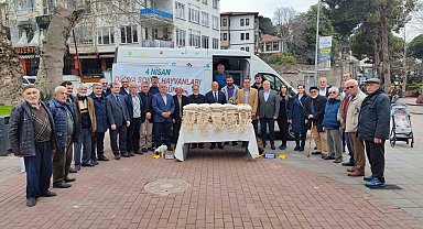 Sokak hayvanları unutulmadı