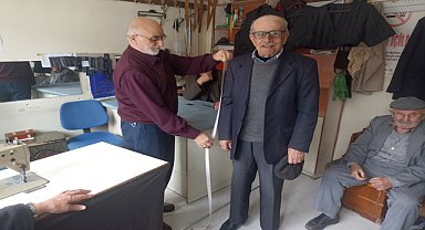 Terzi esnafında Ramazan Bayramı yoğunluğu