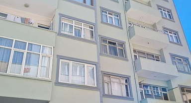Yağlıdere'de binalara dış cephe yenilemesi
