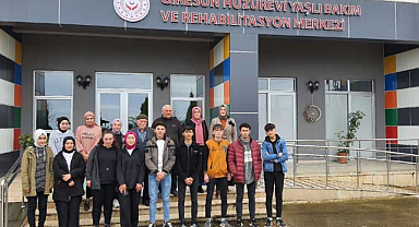 Yağlıdere İHL'den Huzurevine ziyaret