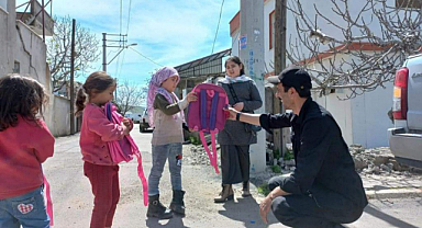 Yağlıdereli öğrencilerden örnek davranış