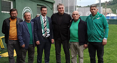 Yılmaz ve Konal'dan Giresunspor'a ziyaret