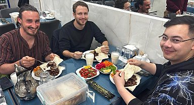 Almanya'dan gelip Kelkit dönerine doyamadılar