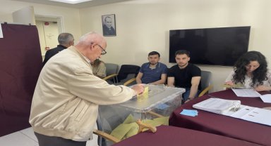 Bolu'da huzurevi sakinleri oy kullandı
