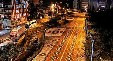 Bulancak caddeleri göz kamaştırıyor