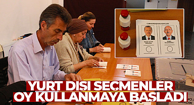Cumhurbaşkanı 2. tur seçimi için gümrük kapılarında oy kullanma başladı