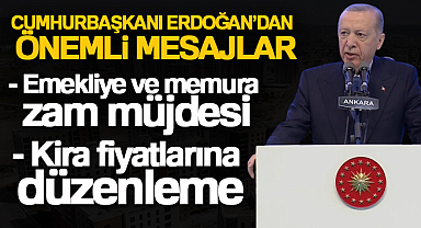 Cumhurbaşkanı Recep Tayyip Erdoğan'dan önemli açıklamalar