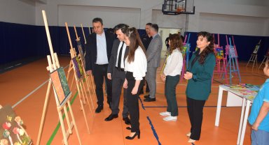 Espiye'de resim sergisi açıldı