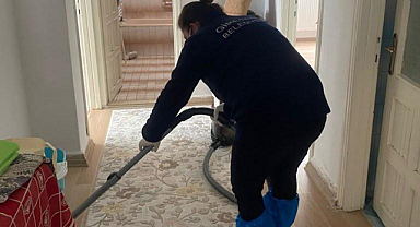 Evde bakım hizmetleri çalışmalarını sürdürüyor