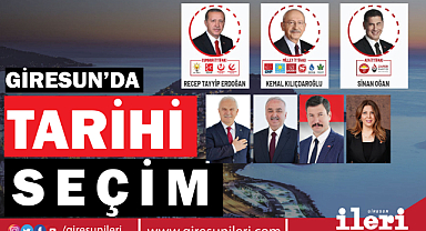 Giresun'da Tarihi Seçim!