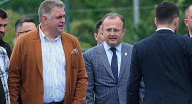 Giresun Ticaret Borsası'ndan antrenmana ziyaret
