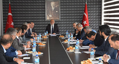 İlçe Müftüleri toplantısı yapıldı