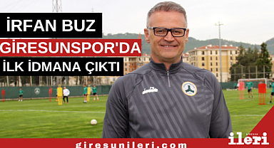 İrfan Buz ilk idmana çıktı