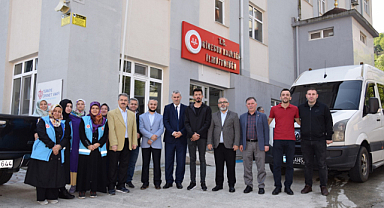 Manevi irşat ekibi deprem bölgesine uğurlandı