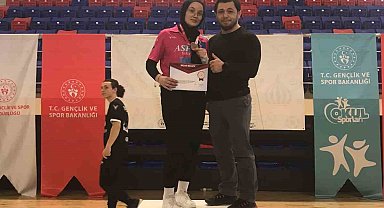 Samsunlu sporcu Türkiye 4.'sü oldu.