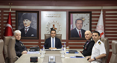 Sinanoğlu, VKS üzerinden gerçekleştirilen toplantıya katıldı