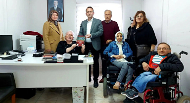 Süleymanoğlu'ndan Karadeniz Omurilik Felçliler Derneği'ni ziyaret