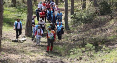 Sungurlu'da doğa yürüyüşü yapıldı