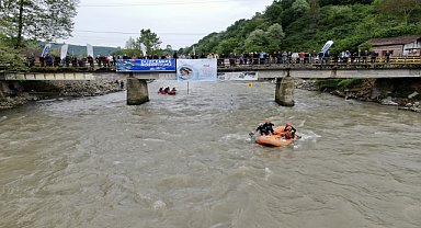 Türkiye Rafting Şampiyonası 1. ayak yarışları, Düzce'de başladı