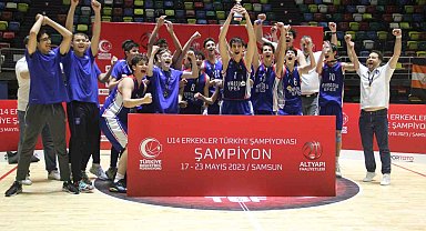 U14 Erkekler Türkiye Şampiyonası Samsun'da düzenlendi