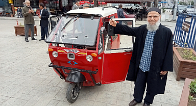 Yerli ve milli otomobile özendi yaptırdığı mini araca