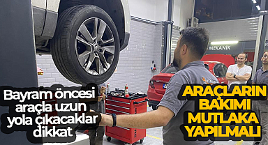 Araçla uzun yola çıkacaklar dikkat
