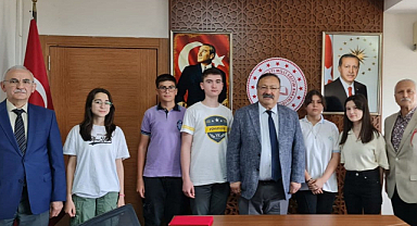 Bilim olimpiyatları ödül töreni düzenlendi