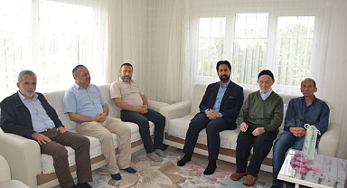 Espiye Müftüsü Gülbe, ziyaretlerde bulundu