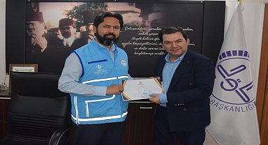 Espiye'de TDV'ye kurban bağışı