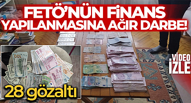 FETÖ'nün güncel yapılanmasına ağır darbe: 28 gözaltı