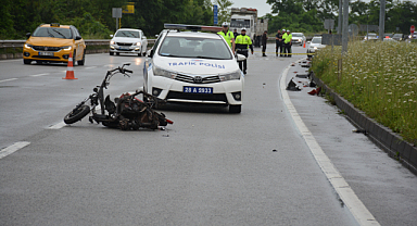 Giresun'da otomobilin çarptığı engelli öldü