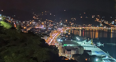 Giresun'da trafik durdu!