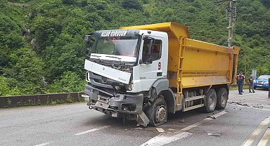 Giresun'da feci kaza! 1 ölü