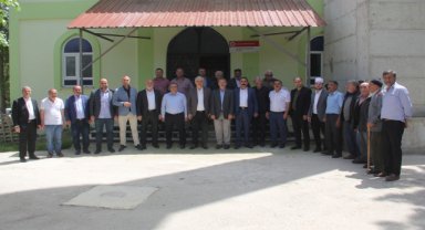 Havza'da Hecinli Mahallesi'nde afat kurbanı kesildi