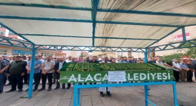 Kalp krizi sonucu vefat eden hakim Arslan'ın cenazesi memleketi Çorum'da defnedildi