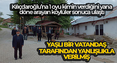 Kılıçdaroğlu’na 1 oyu kimin verdiğini yana döne arayan köylüler sonuca ulaştı