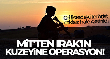 MİT'ten Irak'ın kuzeyine operasyon!