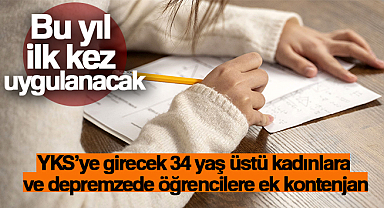 YKS’de ek kontenjan