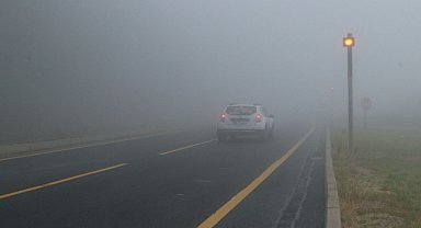 Bolu Dağı'nda sis etkili oluyor